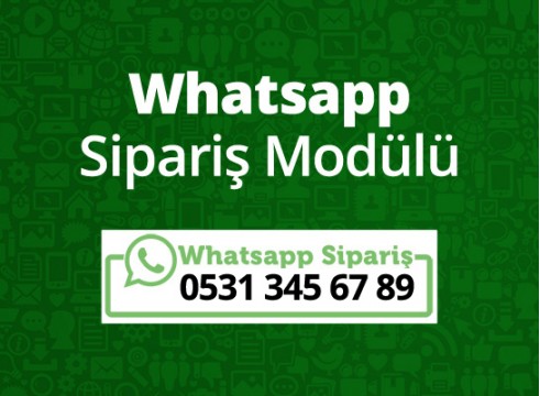 Whatsapp Sipariş Modülü