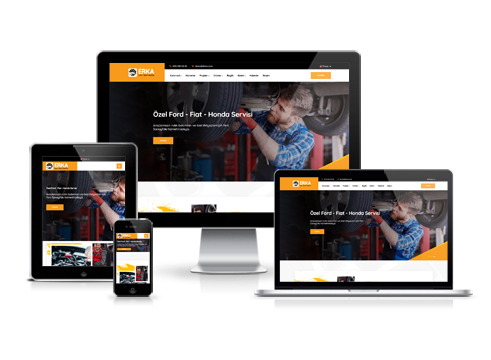 Oto Servis Web Sitesi - Manifold