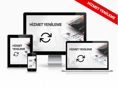 Web Sitesi Hizmet Yenileme Web Sitesi Hizmet Yenileme